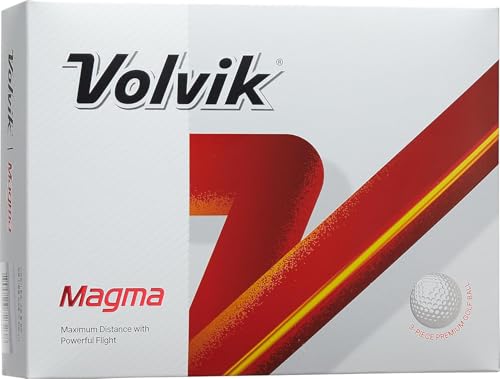Volvik Magma Golf Balls (One Dozen) (Yellow) - Image 4