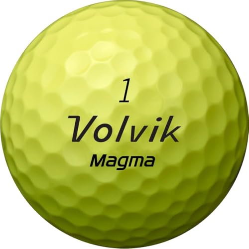 Volvik Magma Golf Balls (One Dozen) (Yellow) - Image 2