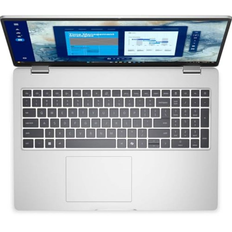 كمبيوتر محمول للأعمال مزود بهيكل من الألومنيوم بلون Magnetite يتميز بشاشة Full HD Plus ومعالج Intel Core 7 150U vPro وذاكرة وصول عشوائي سعة 16 جيجابايت ومحرك أقراص SSD سعة 512 جيجابايت لإنتاجية عالية الأداء - Image 3