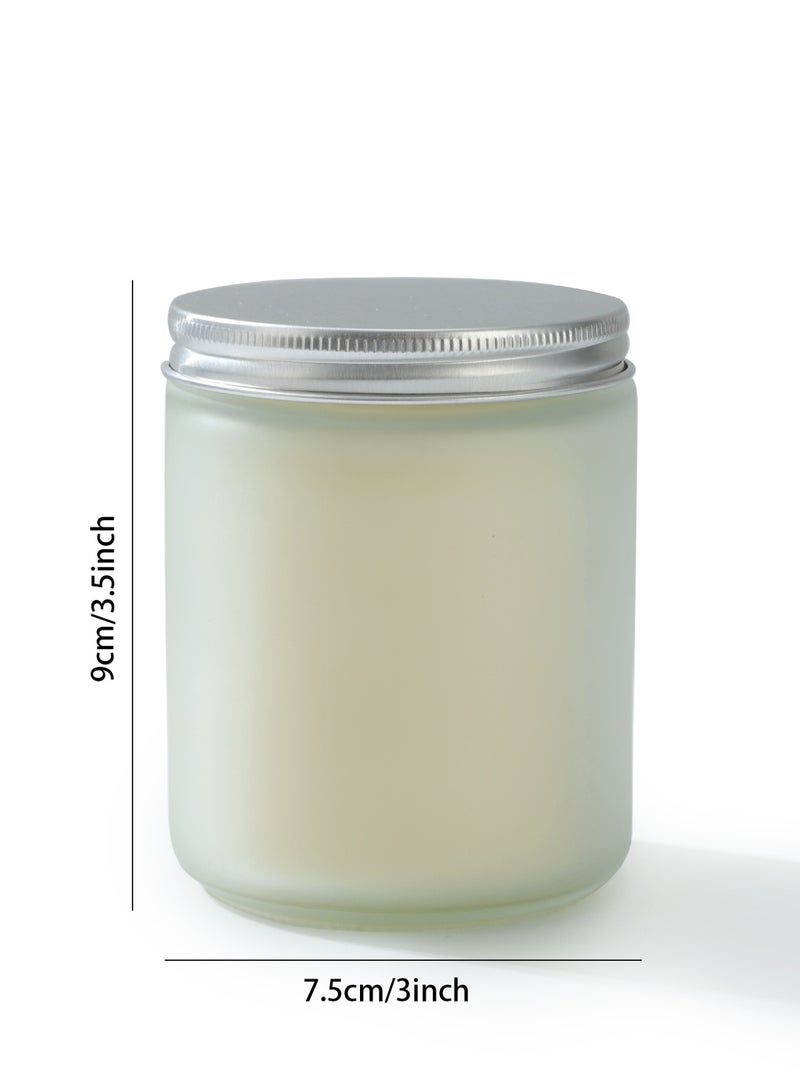 شموع عطرية نباتية برائحة التفاح، مجموعة شموع عطرية تدوم 50 ساعة، 70 أونصة، مجموعة هدايا شموع للنساء، مثالية كهدايا عيد ميلاد - Image 2