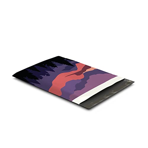 Pro Supply Global 10x13 (100) Mountain Sunset Summer Designer Poly Mailers Waterproof Self Sealing Tear Resistant Polymailers Shipping Envelopes Premium Printed Bags For Small Businesses - Image 4