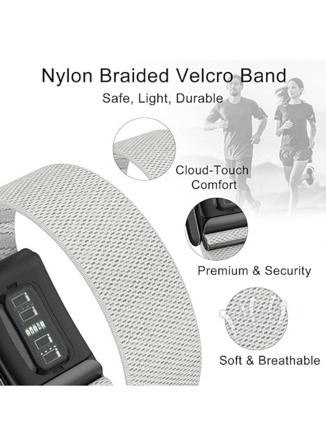 سوار رياضي من النايلون متوافق مع حزام Whoop 4.0 للرجال والنساء، سوار بديل قابل للتعديل ومقاوم للماء وجيد التهوية وناعم ومتين - Image 3
