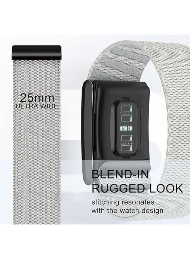 سوار رياضي من النايلون متوافق مع حزام Whoop 4.0 للرجال والنساء، سوار بديل قابل للتعديل ومقاوم للماء وجيد التهوية وناعم ومتين - Image 4