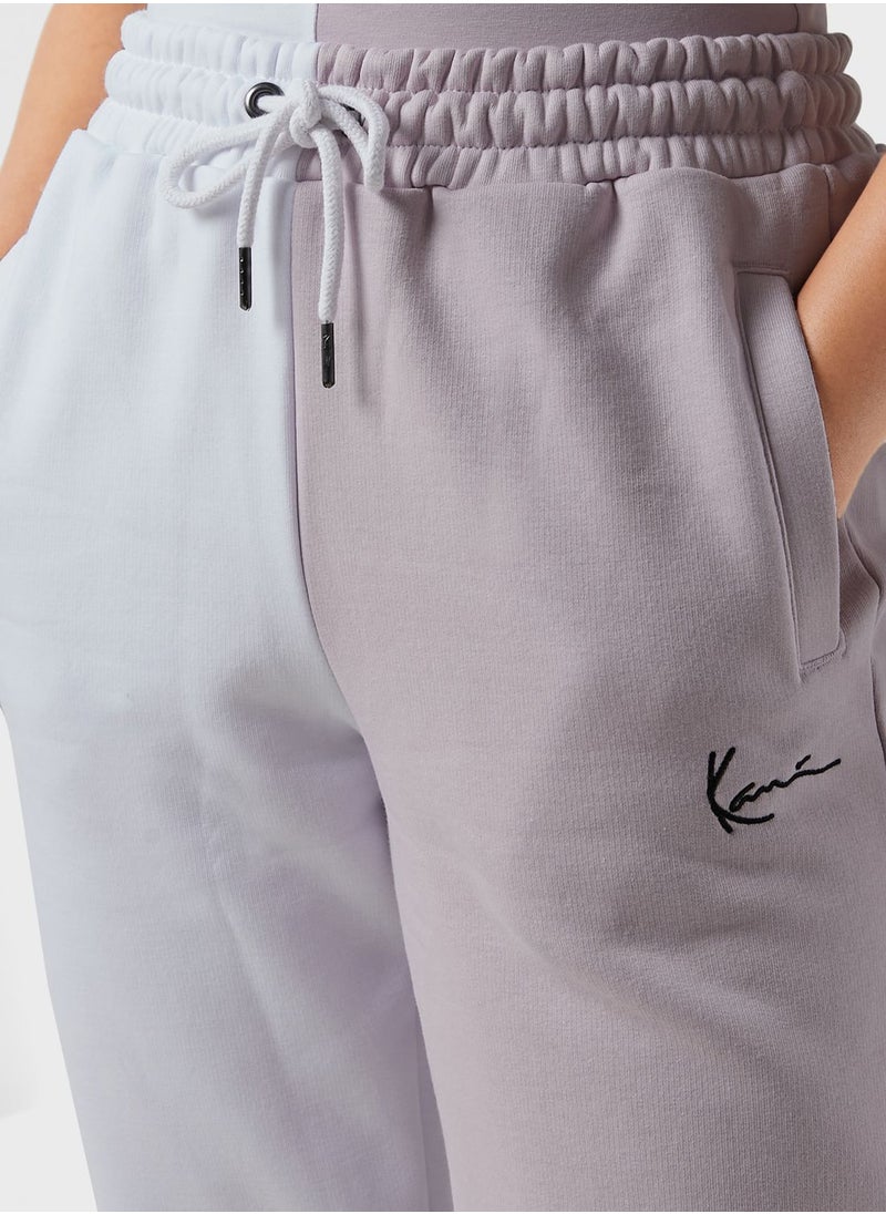 Karl Kani - Signature Block Sweatpants - Image 1