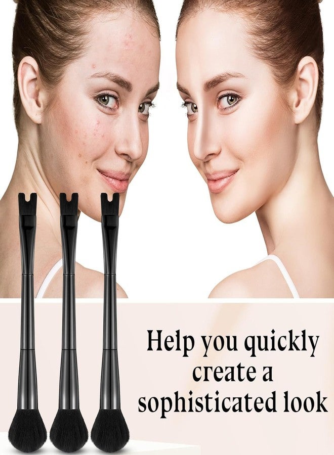 LuxoCare Nose Contour U-Shaped Makeup Brush - 2-in-1 Dual Ended, Precision Sculpting & Defining, Perfect for Blush, Highlight， Cheek Bones & Nose, Suitable for Beginners & Professionals - Image 5