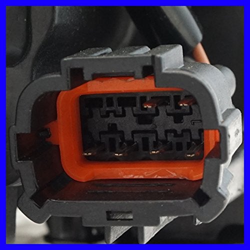 TRQ Driver & Passenger Side Headlight Assembly Set Headlights Driver & Passenger Side Compatible with 2011-2013 INFINITI G37 2014-2015 Q60 IN2502148 IN2503148 - Image 4