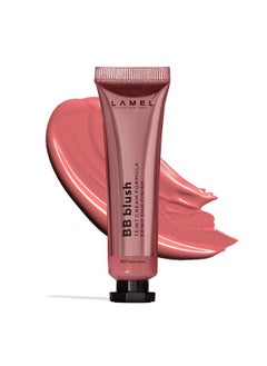 LAMEL Bb Blush Makeup Lamel Liquid Cream Blush For Cheeks & Lids Makeup Creamy Texture Hydrating Long Lasting Blendable For All Skin Types Cruelty Free401 Tea Rose10Ml/033Fl.Oz  - Image 1