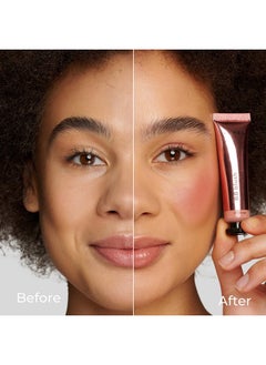 LAMEL Bb Blush Makeup Lamel Liquid Cream Blush For Cheeks & Lids Makeup Creamy Texture Hydrating Long Lasting Blendable For All Skin Types Cruelty Free401 Tea Rose10Ml/033Fl.Oz  - Image 5