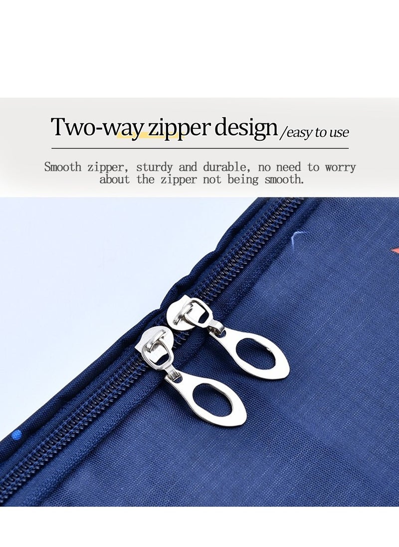 Generic Clothes Storage Bags,Large Capacity Oxford Material,Storage Containers with Reinforced Handle SturdyZipper,Moving Supplies  - Image 4
