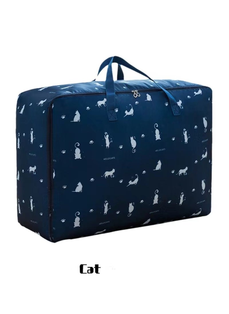 Generic Clothes Storage Bags,Large Capacity Oxford Material,Storage Containers with Reinforced Handle SturdyZipper,Moving Supplies  - Image 1