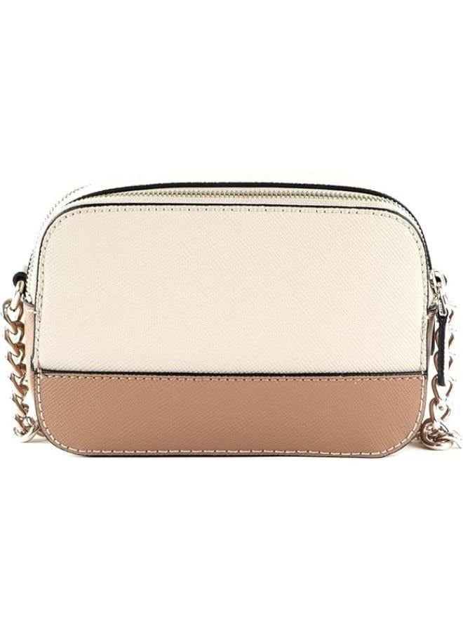 GUESS GUESS Bag Noelle Crossbody Camera Natural Multi  - Image 3