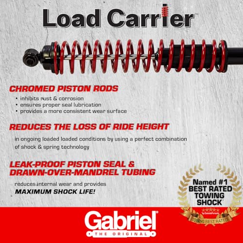 Gabriel 43099 Load Carrier Towing  Hauling Rear Spring Shocks Fits Ford F100 F150 F250 F350 Bronco Econoline Vans  International Scout II Pair - Image 4