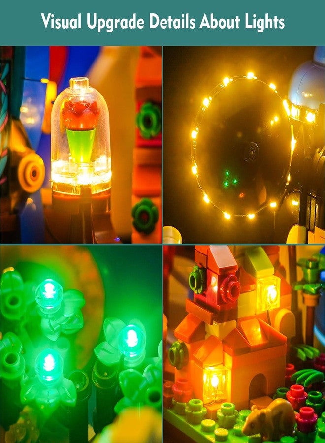 LocoLee Light Compatible with Lego Magic of Disney 21352 Lighting Set Accessories Compatible with Lego 21352, No Models Only Light (Music Version) - Image 4