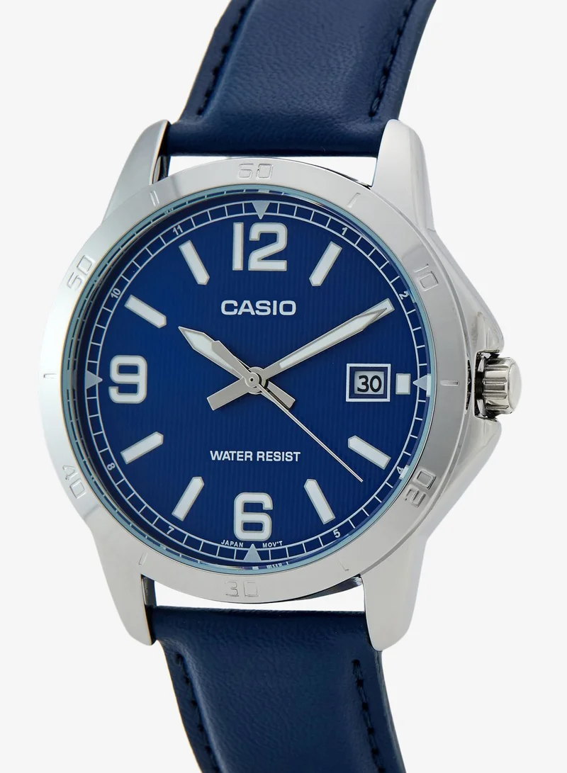 CASIO Classic Leather Strap Analog Watch