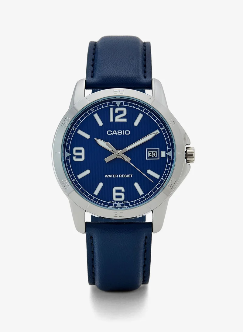 CASIO Classic Leather Strap Analog Watch