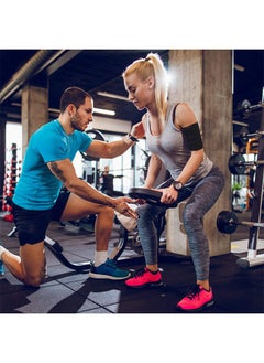 ZVEV 1 Pair Sweat Arm Band Sauna Sweat Arm Shaper Bands Adjustable Arm Trainer Weight Loss Toner Sleeves For Sports Workout Fitness  - Image 4