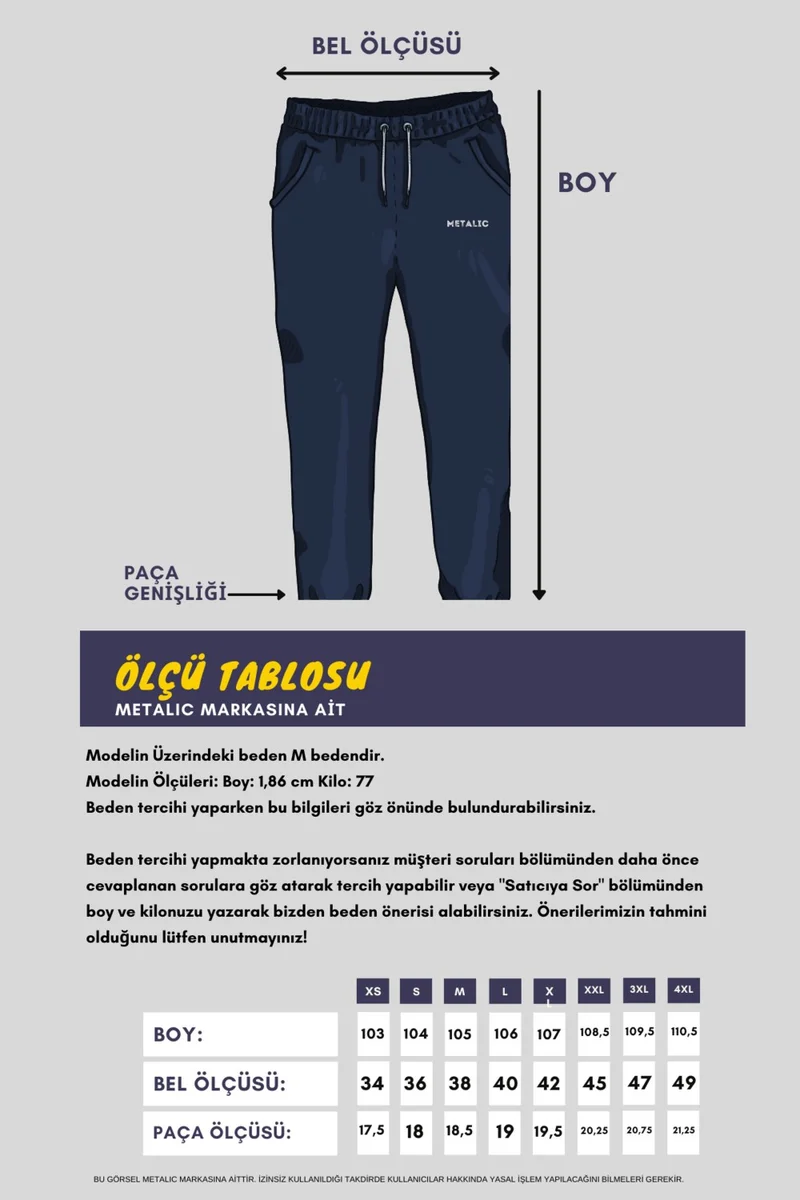 mmetalic Black-Anthracite Back Pocket Label Detailed Straight Leg Men's Cotton 2-Piece Sweatpants Pack