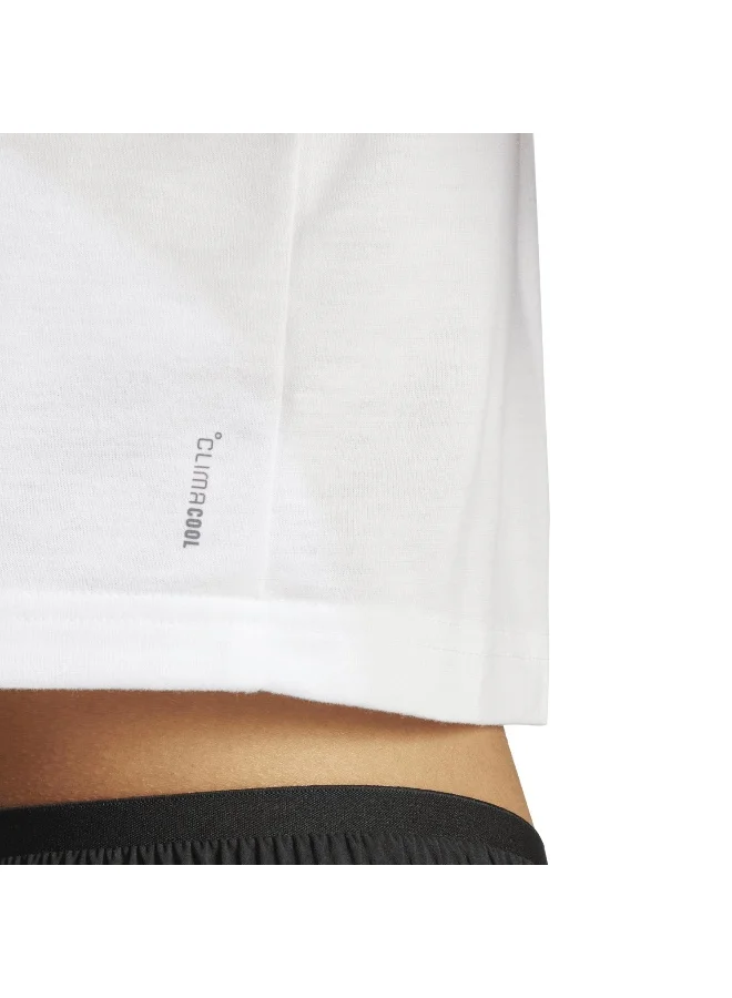 Adidas workout essentials boxy women t-shirt