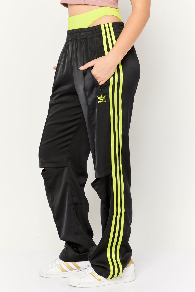 adidas Originals Women Sportswear Fit Drawstring Training Track Pants, Black - Image 3