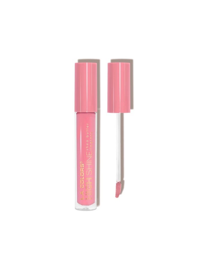 L.A. Colors High Shine Shea Butter Lip Gloss, Baby Cakes, 0.14 Oz  - Image 1