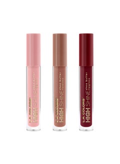 L.A. Colors High Shine Shea Butter Lip Gloss, Baby Cakes, 0.14 Oz  - Image 3
