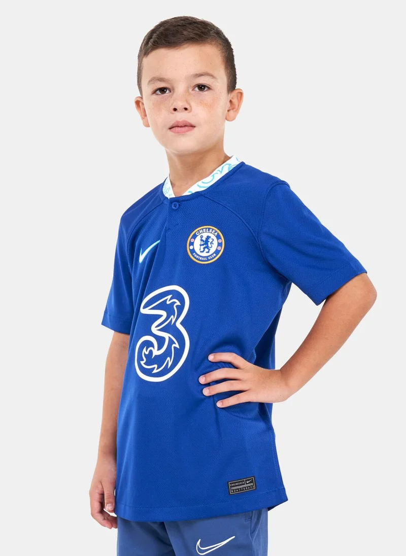 Nike Kids' Dri-FIT Chelsea F.C. Stadium Home Jersey (Older Kids) - 2022/23