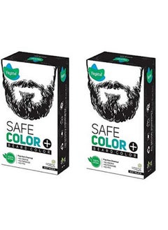 Safe Beard Hair Color Soft Black 25G (Pack Of 2)