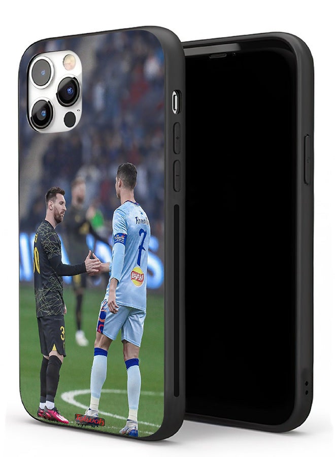 Tolwak Apple iPhone 11 Pro Max Protective Case Messi And Ronaldo - Image 1