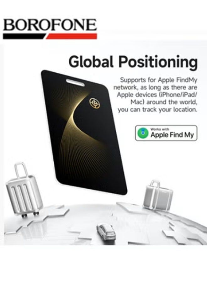 بوروفون جهاز Airtag الذكي على شكل بطاقة لمنع فقدان الحيوانات الأليفة، مناسب لأجهزة Apple والمركبات والمفاتيح والأمتعة وغيرها – الحل الأمثل لمنع الفقدان (ملون) - Image 4