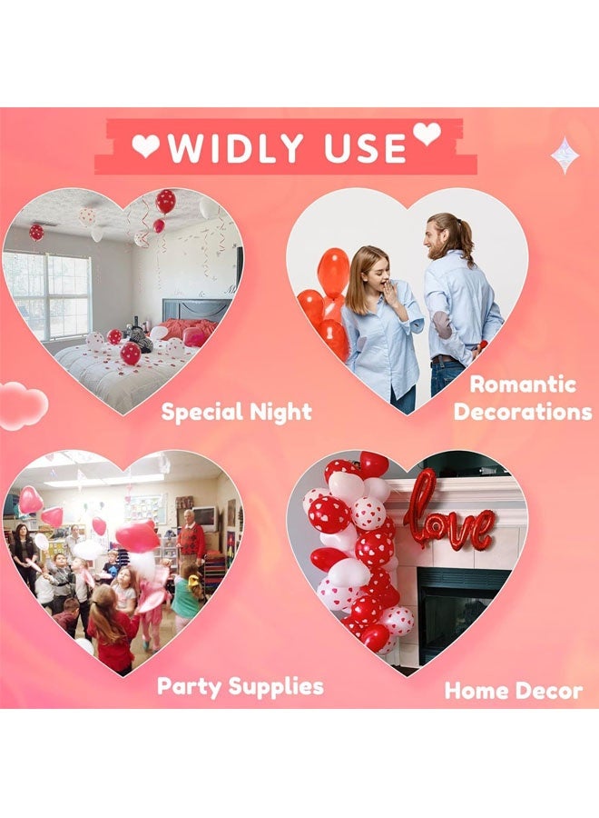 50-Piece Valentine's Day Decorative Birthday Party Celebration Activities Inflatable Balloon Set - Image 4