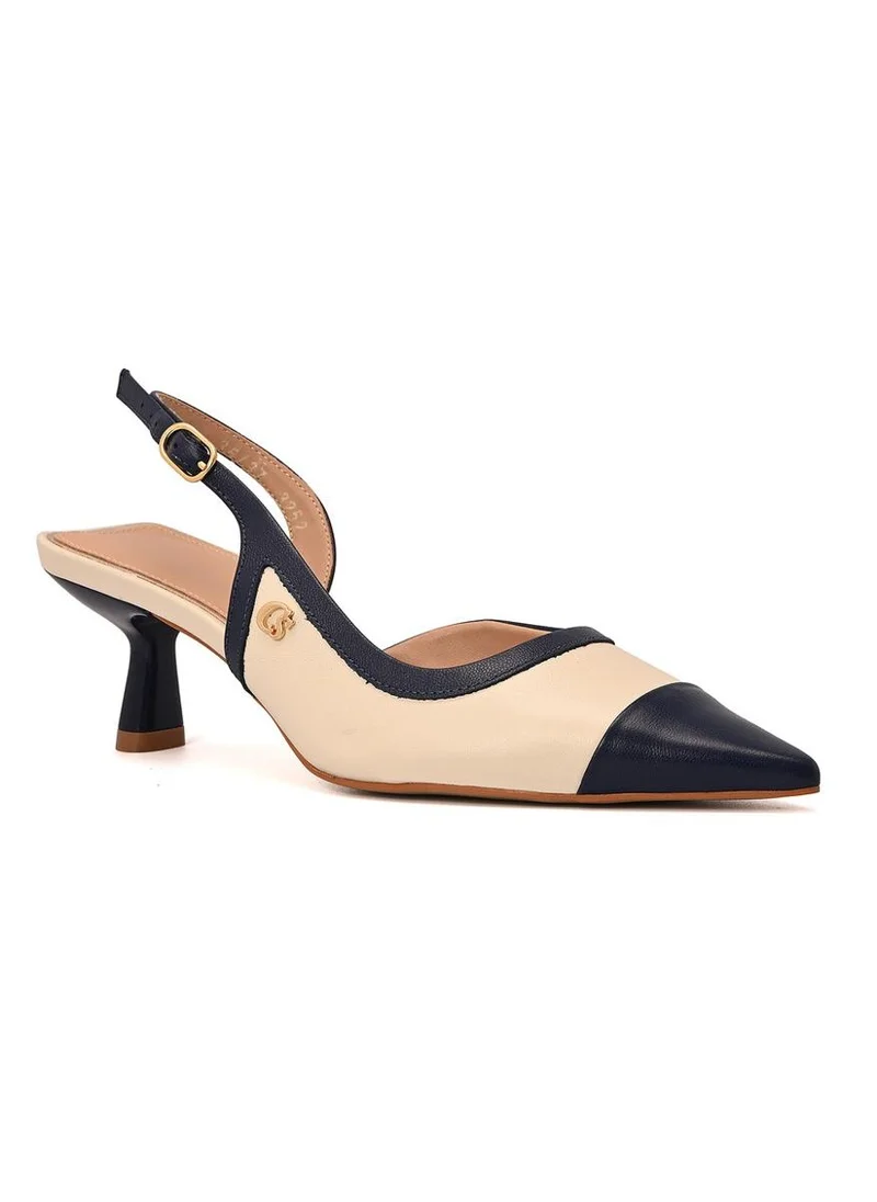 Carmen Steffens Scarpin Bicolor Silk
