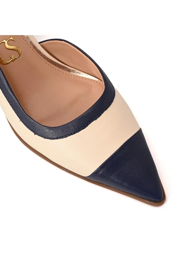 Carmen Steffens  Scarpin Bicolor Silk for Women | Best Price UAE