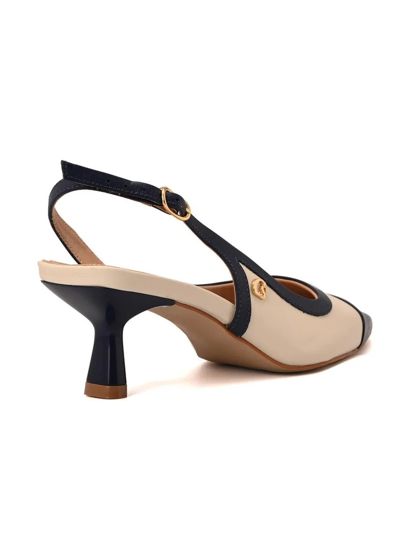 Carmen Steffens  Scarpin Bicolor Silk for Women | Best Price UAE