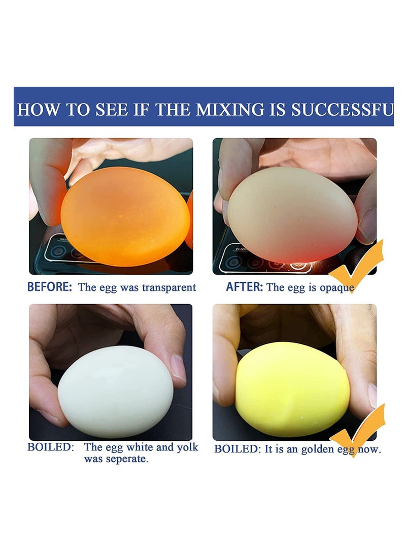 KASTWAVE خلاط بيض، آلة بيض ذهبية محمولة، قاطع بيض، خلاط بيض، هزاز قشر البيض مع حبل سحب، دوار بيض للبيض المسلوق، أدوات مطبخ يدوية بحبل سحب للأطفال - Image 4