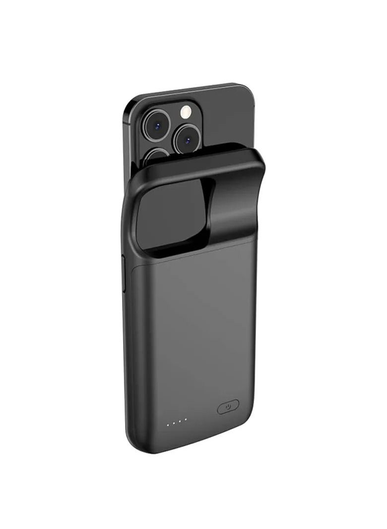 MOCOM Battery Case Cover for Apple iPhone 14 Pro Max Black - 4500mAh - Image 2