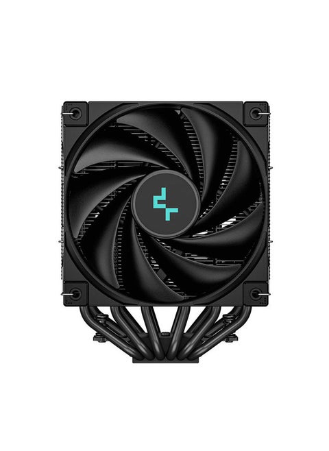 مبرد وحدة المعالجة المركزية عالي الأداء AK620 ZERO DARK، تصميم برج مزدوج، مروحتان بمحمل ديناميكي سائل مقاس 120 مم، 6 أنابيب حرارية نحاسية، TDP 260 وات | R-AK620-BKNNMT-G-1