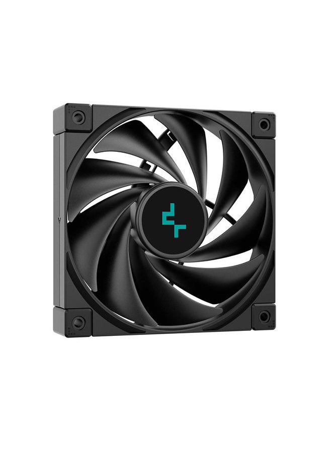 DEEPCOOL - مبرد وحدة المعالجة المركزية عالي الأداء AK620 ZERO DARK، تصميم برج مزدوج، مروحتان بمحمل ديناميكي سائل مقاس 120 مم، 6 أنابيب حرارية نحاسية، TDP 260 وات | R-AK620-BKNNMT-G-1 - Image 1