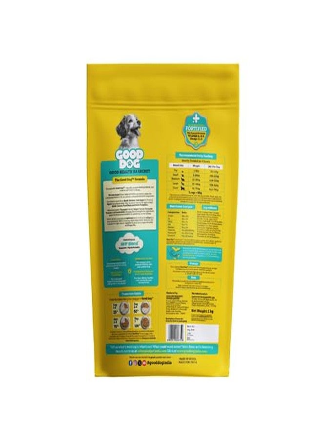 Good Dog Puppy Dry Dog Food | Oven Baked | Fresh Chicken & Eggs | 2 kg | Palatable Meal for Healthy Growth, Strong Bones, Immunity & Digestion | Nutritionally Crafted | Puppy Food for All Breeds - Image 2