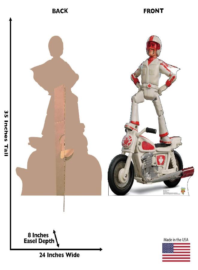 Cardboard People Advanced Graphics Duke Caboom Life Size Cardboard Cutout Standup - Disney Pixar Toy Story 4 (2019 Film)  - Image 2