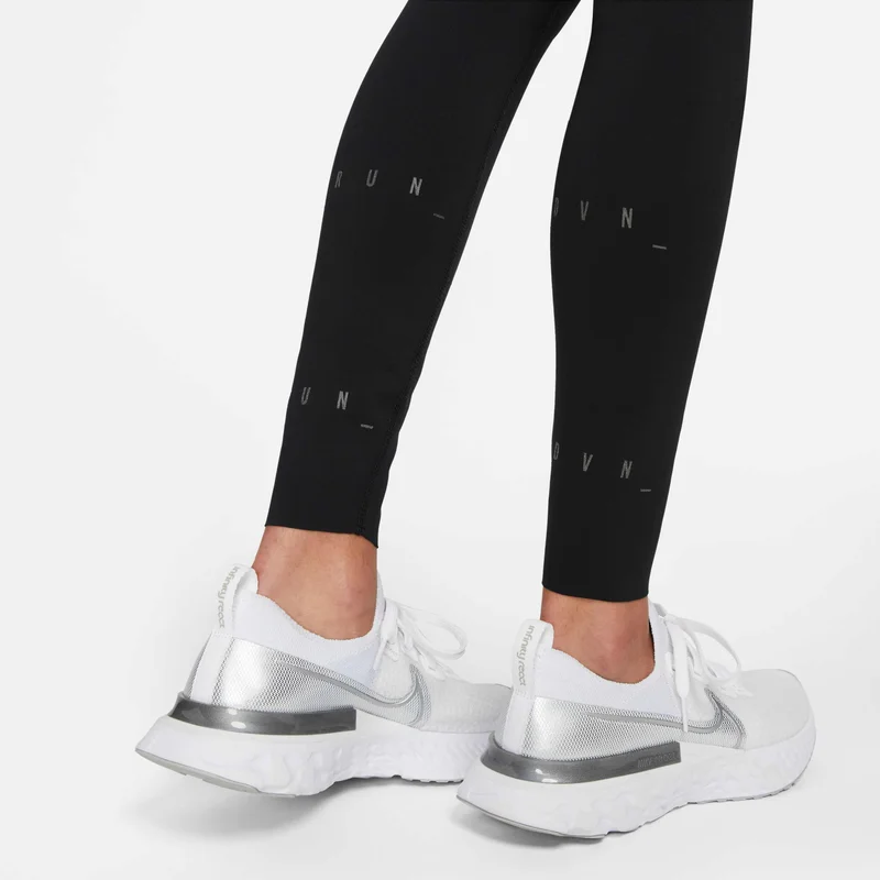 Nike black Women's Dri-FIT Run Division Pocket Running Leggings for Women | Best Price UAE