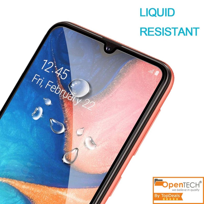OpenTech Tempered Glass Screen Protector Compatible For Samsung Galaxy A70 / Samsung Galaxy A70S Edge To Edge Coverage With Easy Installation Kit for Smartphone - Image 3
