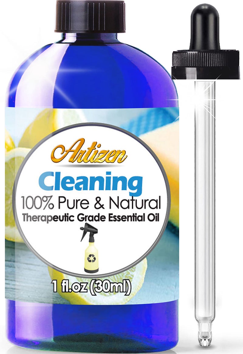 Artizen 30 ml Essential Oils Cleaning Blend for Kitchen Home Bathroom Cleaner or Air Freshener 1 fl oz