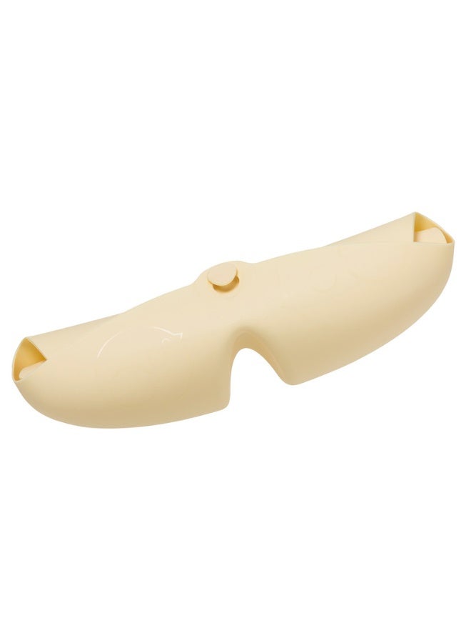 b.box مريلة سيليكون لوني تونز، قادرة على البقاء مفتوحة، تتدحرج للاستخدام السهل أثناء التنقل، سيليكون غير لاصق، قابلة للتعديل، تناسب مدبب، آمنة في غسالة الصحون، من 4 أشهر فما فوق - Image 4