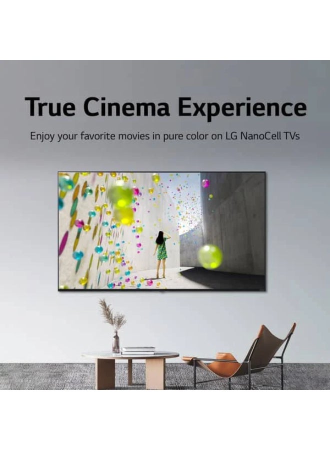 LG Renewed -  55 inch NanoCell Smart TV - 4K 55NANO76 Black - Image 2