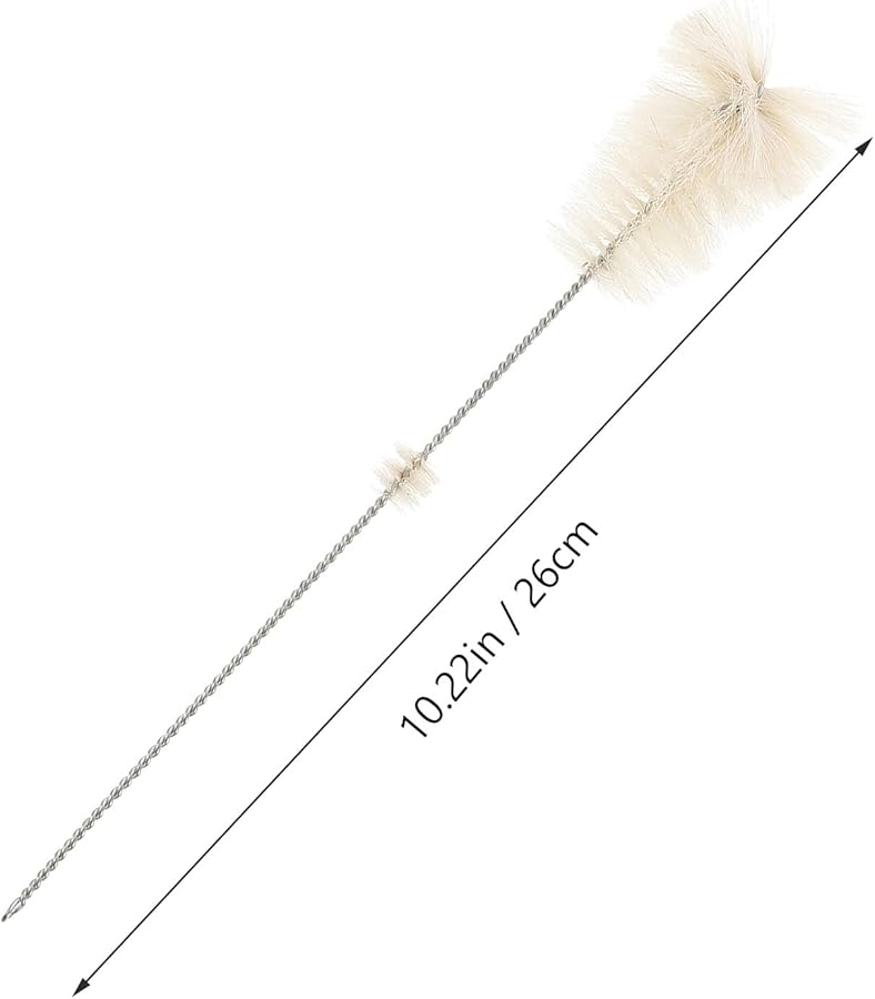 5Pcs Glass Test Tube Cleaning Brushes Set for 100Ml Volumetric Flasks and Laboratory Bottles - Image 3