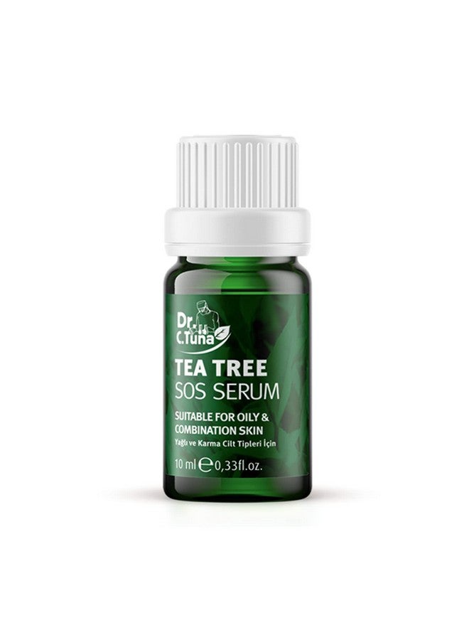 FARMASI Dr. C. Tuna Tea Tree Serum, Skin Care Serum Spot Treatment Targets Redness, Bumps, Acne, Dry Itchy Skin, Repairs, and Hydrates Skin, Natural Full Body Skincare Support, 0.33 fl.oz 10 ml - Image 1