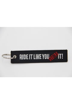 ZAP Ride It Like You Stole It  Key Tag With  Embroidery  - Image 1