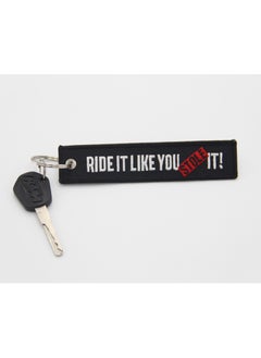 ZAP Ride It Like You Stole It  Key Tag With  Embroidery  - Image 2
