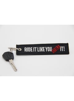 ZAP Ride It Like You Stole It  Key Tag With  Embroidery  - Image 4