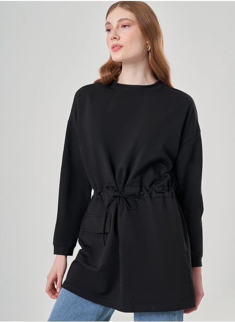 Drawstring Waist Tunic